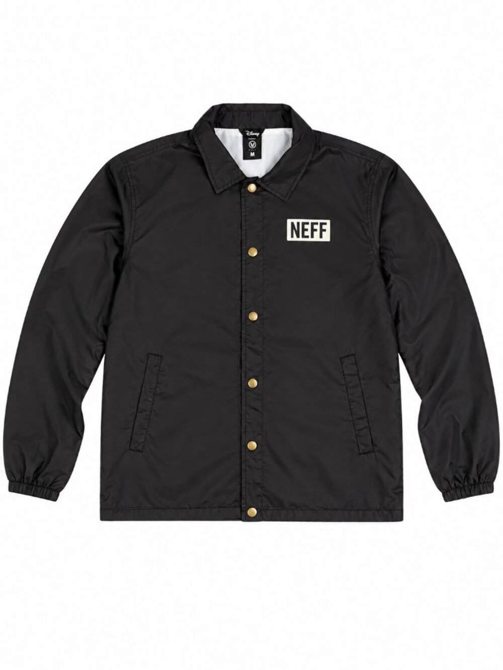 Neff x Disney Mickey Mouse Coach Jacket Black M